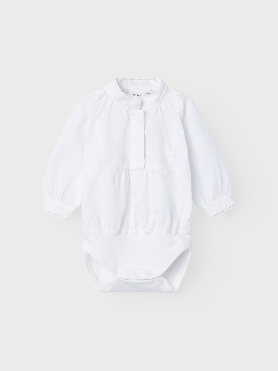 NBFTERINA T-Shirts & Tops - Bright White